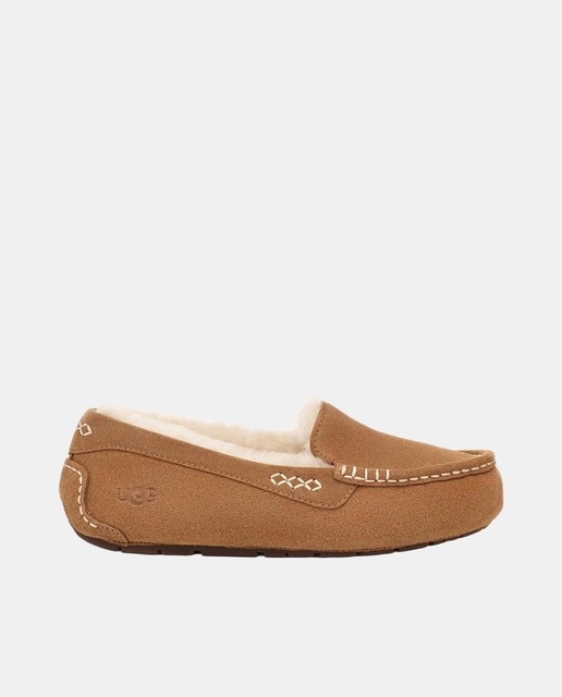 Imagem 0 de Slippers Elea Slip On em Pele e Forrados com Pelo