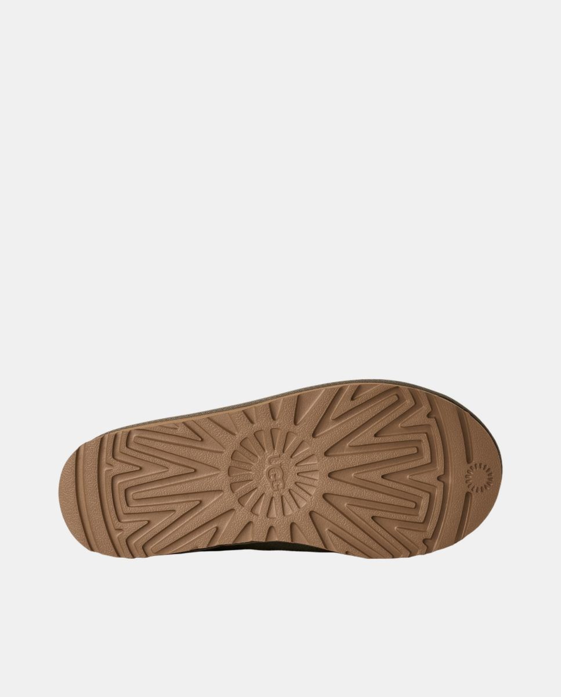 Mules Tasman II em Pele e Forrados com Pelo Verde Musgo-6