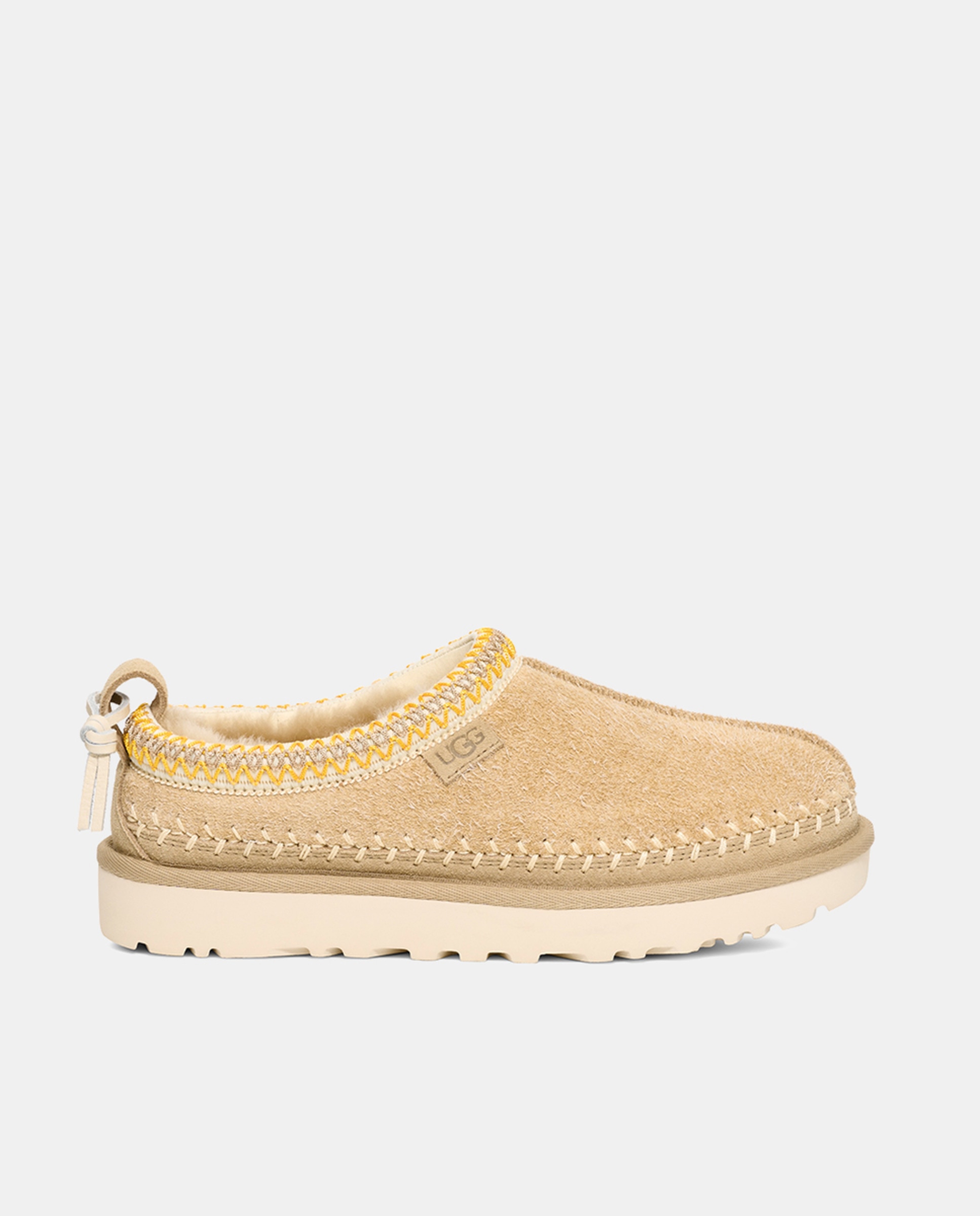 Mules Tasman Biarritz em Pele e Forrado com Pelo Natural-1