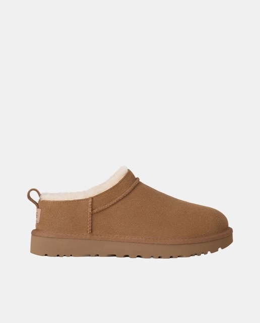 Imagem 0 de Botins Rasos Classic Micro em Pele com Sola EVA