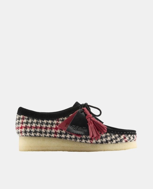 Imagem 0 de Sapatos Wallabee em Têxtil com Sola de Borracha