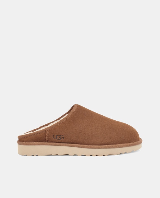 Imagem 0 de Classic Slip-On Chinelos de Quarto em Pele