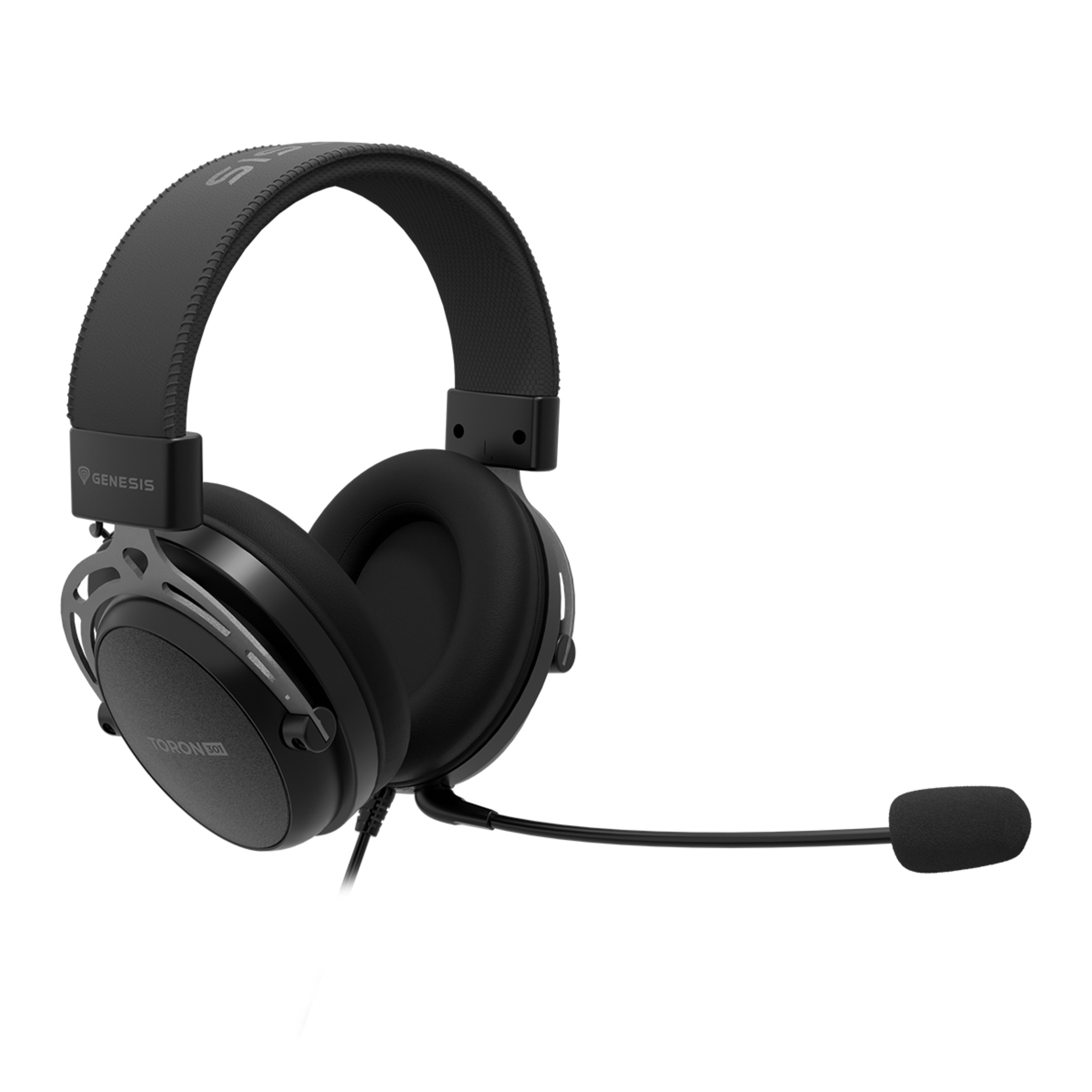 Auriculares con micrófono Gaming Genesis TORON 301 Negro-3