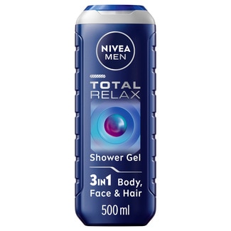 Gel Banho Total Relax embalagem 500 ml - Nivea Men