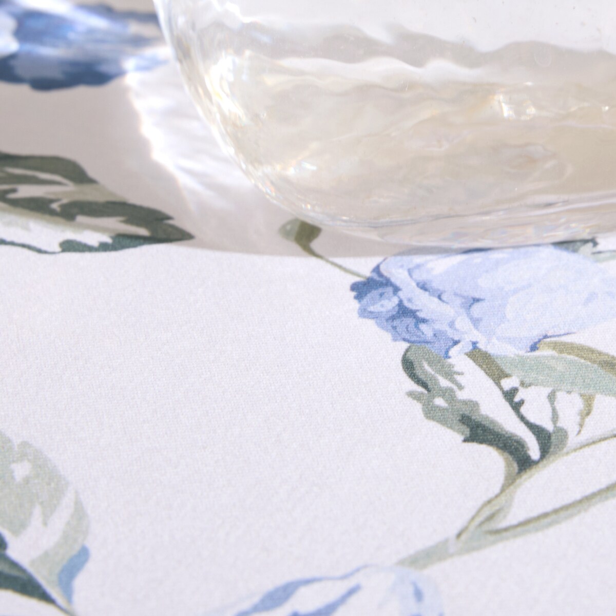 Toalha de Mesa de Algodão Orleans Azul-3