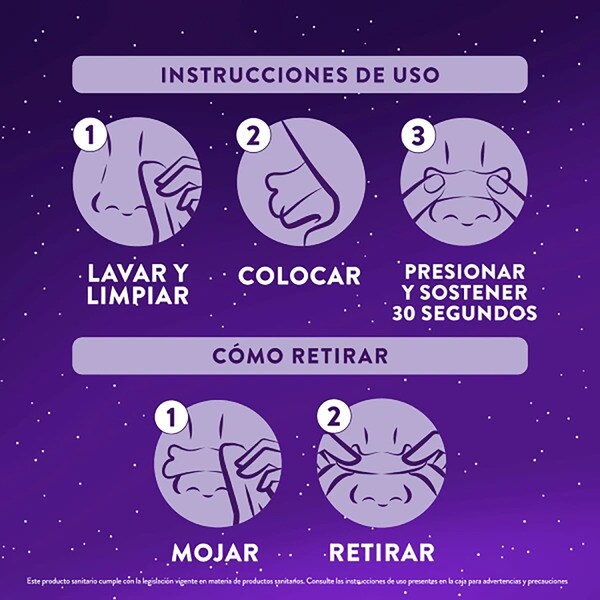 Nasenstreifen zum besseren Atmen und für einen erholsamen Schlaf Box 10 Einheiten