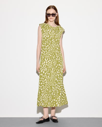 Imagen 0 de Vestido sin mangas con drapeado