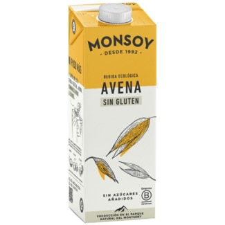 Bebida de Aveia Bio embalagem 1 L - Monsoy