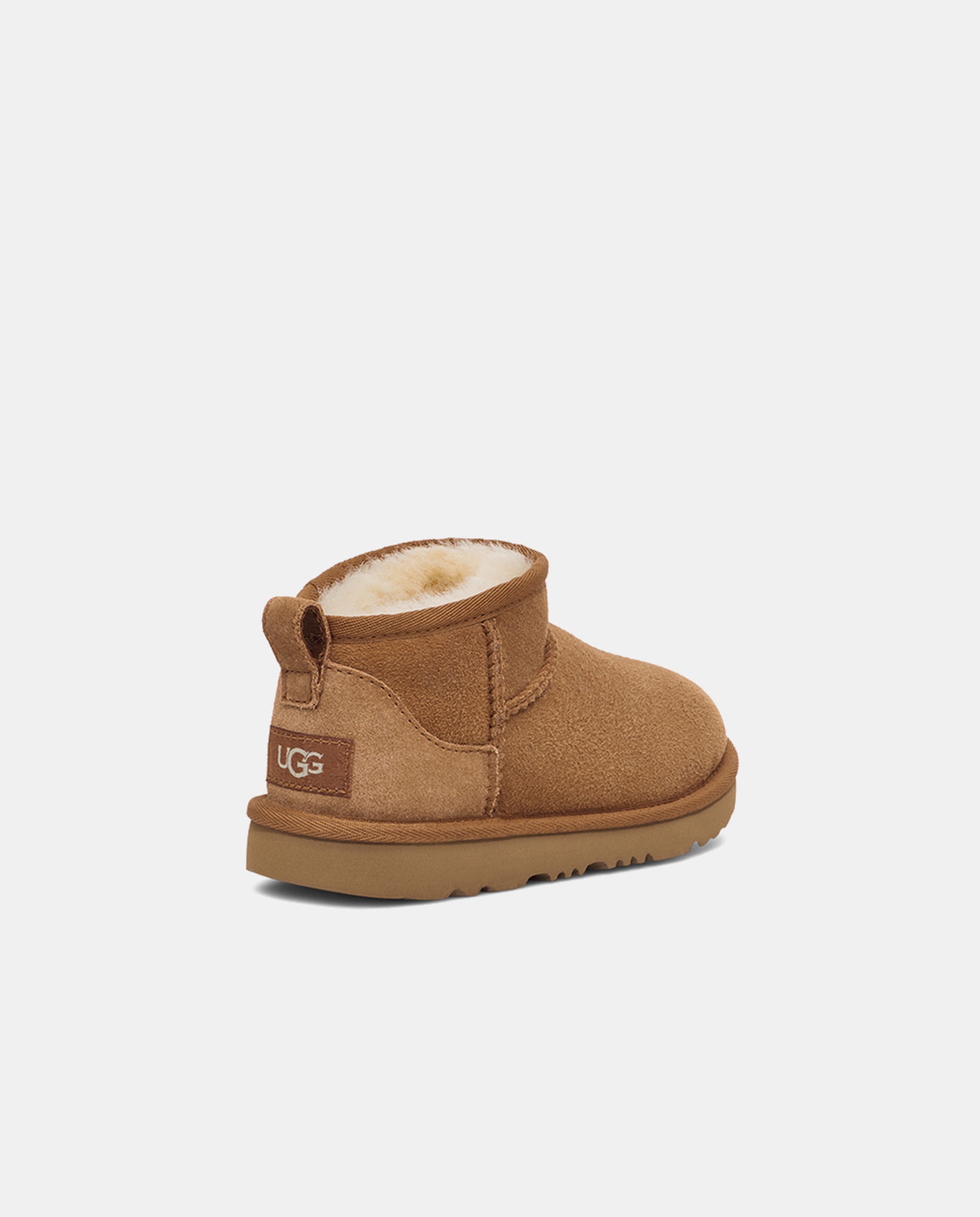 Botins em Pele Forrados com Pelo Castanho-2