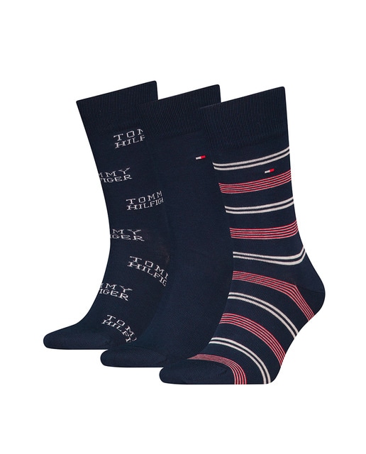 Imagen 0 de Caja regalo pack de 3 calcetines clásicos de hombre