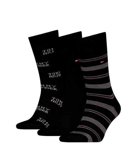 Imagen 0 de Caja regalo pack de 3 calcetines clásicos de hombre