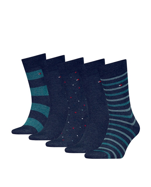 Imagen 0 de Caja regalo pack de 5 calcetines clásicos de hombre