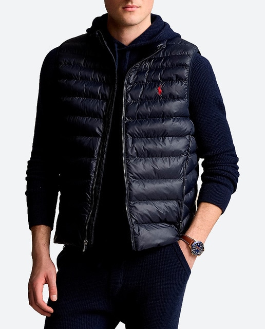 Imagen 0 de Chaleco de hombre acolchado con cremallera