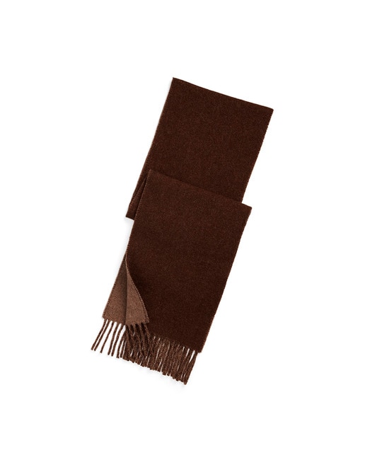 Imagen 0 de Bufanda de hombre reversible con el caballo bordado