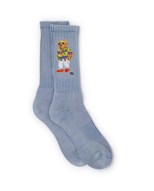 Imagen 0 de Calcetines de hombre cortos de algodón con Polo Bear
