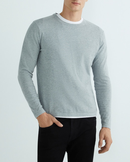 Imagen 0 de Jersey de hombre cuello caja algodón