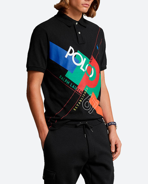 Imagen 0 de Polo de hombre estampado Classic fit