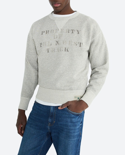 Imagen 0 de Jersey de hombre de algodón con frase estampada