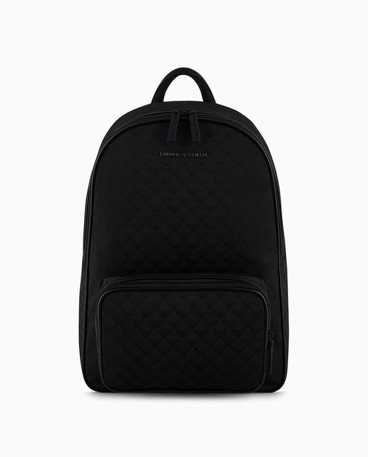 Imagem 0 de Mochila em Tecido Jacquard com All Over Print de Águia