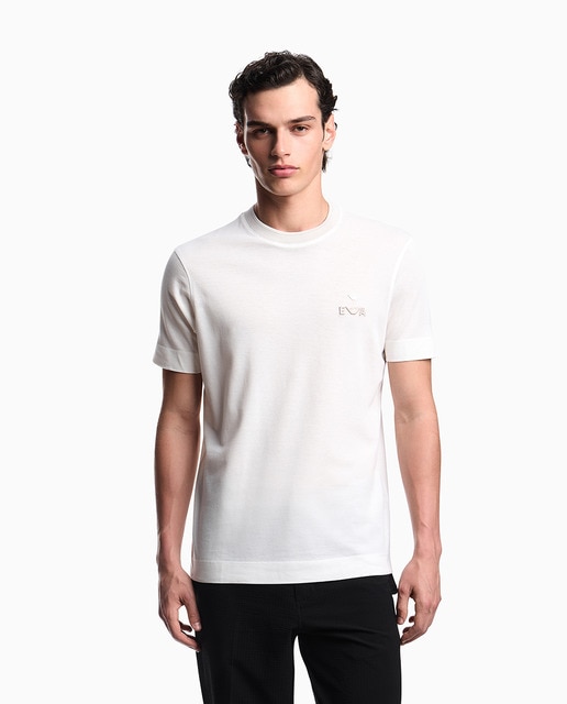 Imagem 0 de T-shirt de manga curta com logótipo no peito