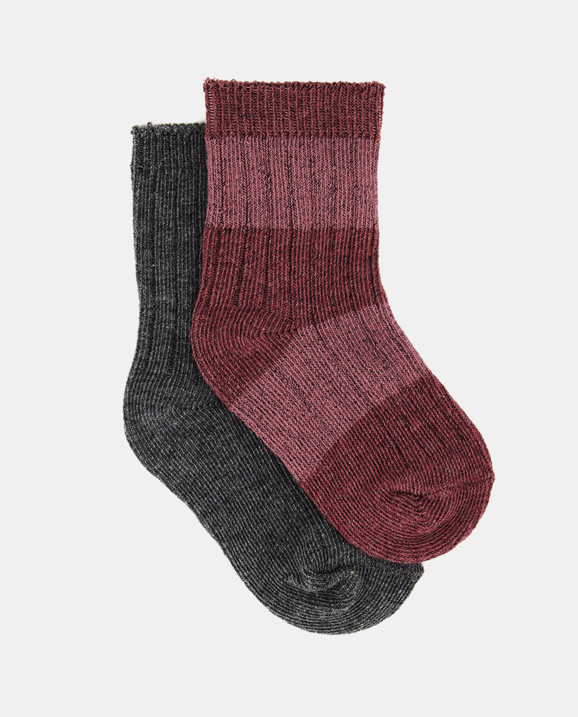 Imagen 0 de Pack de 2 medias de bebé de canalé