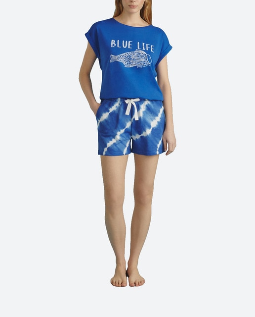 Imagen 0 de Pantalón de mujer Tie-Dye corto