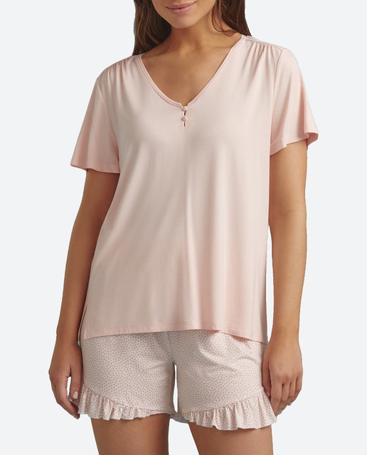 Imagen 0 de Camiseta de mujer con escote en pico