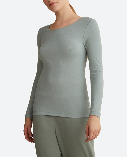 Imagen 0 de Camiseta de pijama de mujer de manga larga