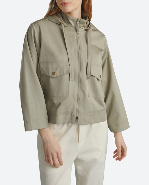 Imagen 0 de Chaqueta homewear con cremallera y capucha