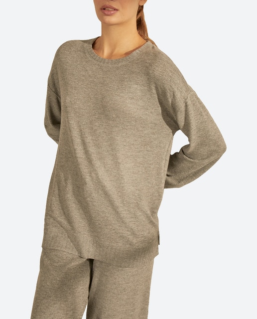 Imagen 0 de Sudadera cuello redondo de mujer