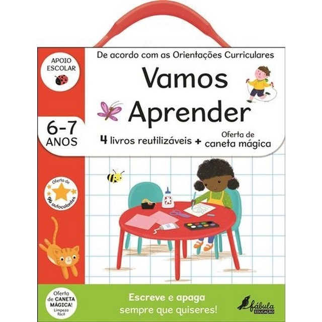 Imagem 0 de Vamos Aprender 6-7 Anos - Escreve e apaga sempre que quiseres