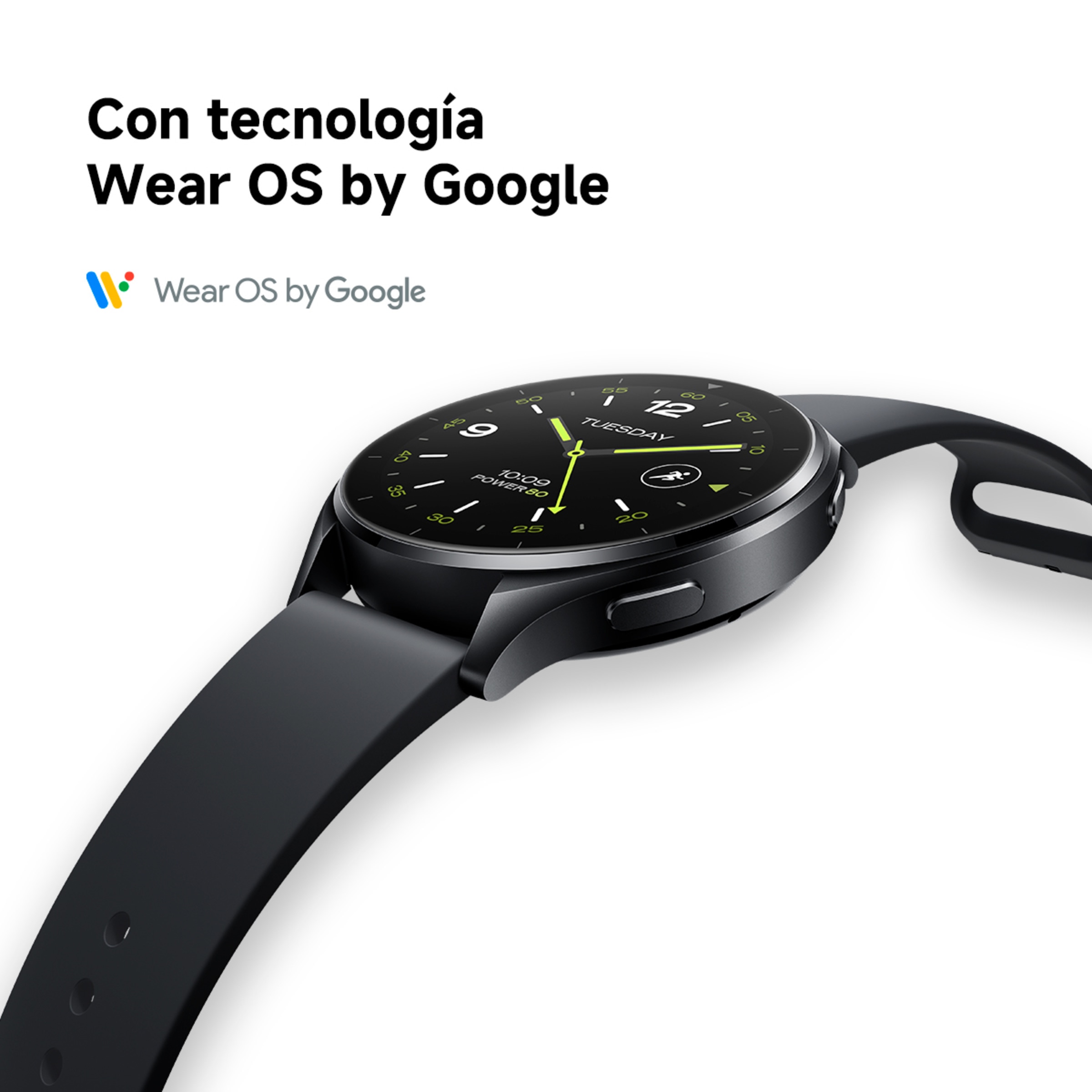 Smartwatch Xiaomi Watch 2 Caixa Prateada e Bracelete Cinza Claro Prata-9
