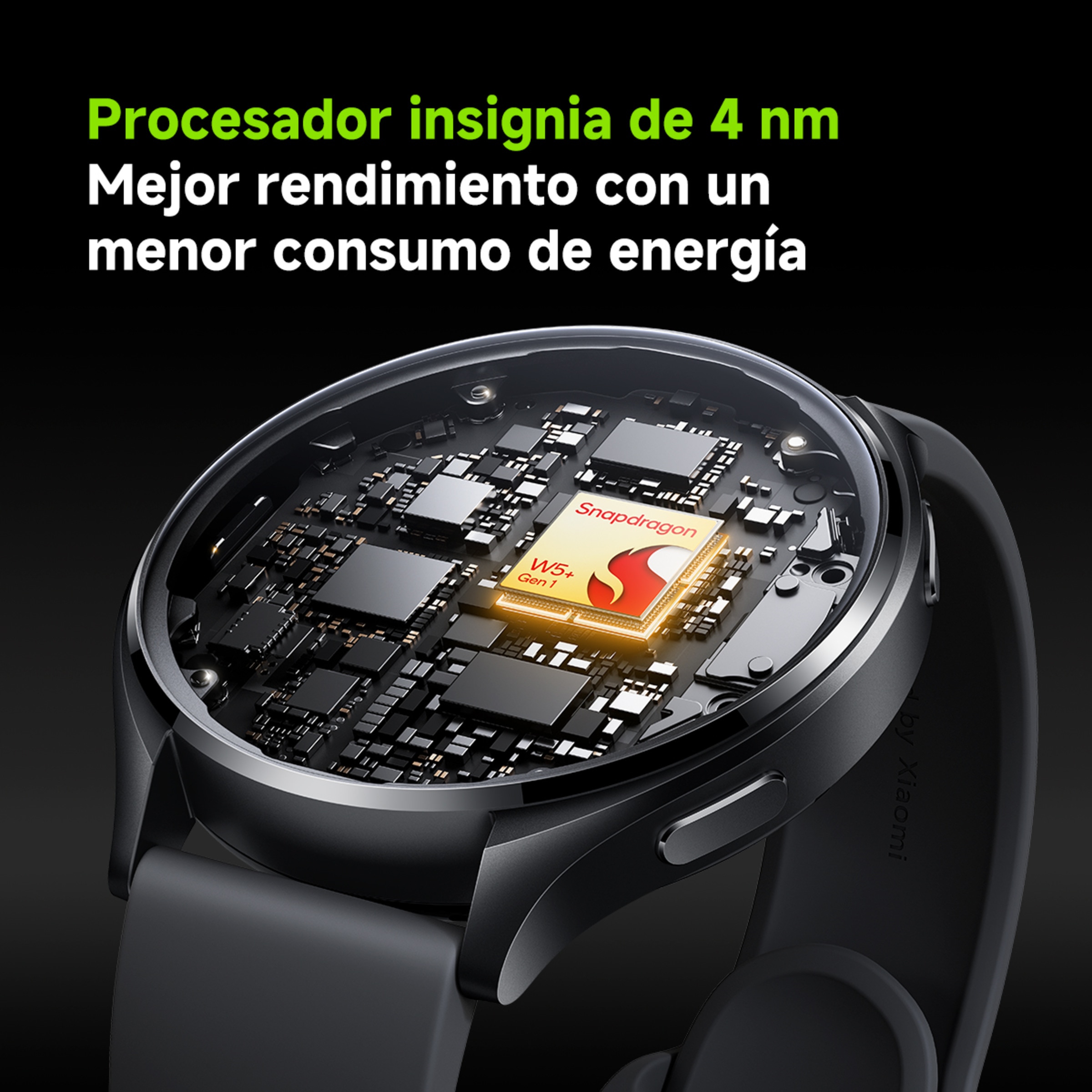 Smartwatch Xiaomi Watch 2 Caixa Prateada e Bracelete Cinza Claro Prata-7