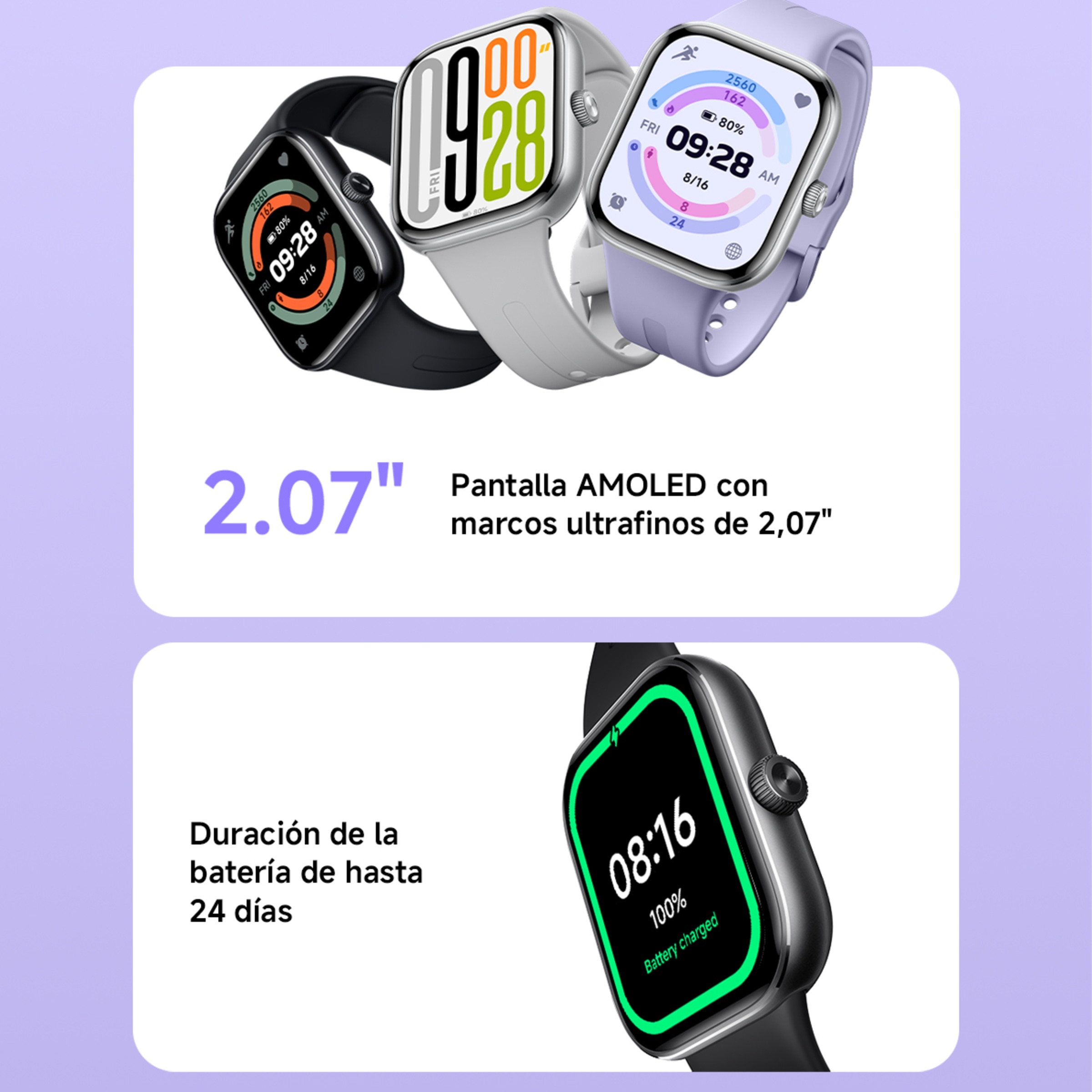 Xiaomi Redmi Watch 5 Black Smartwatch Negro-14
