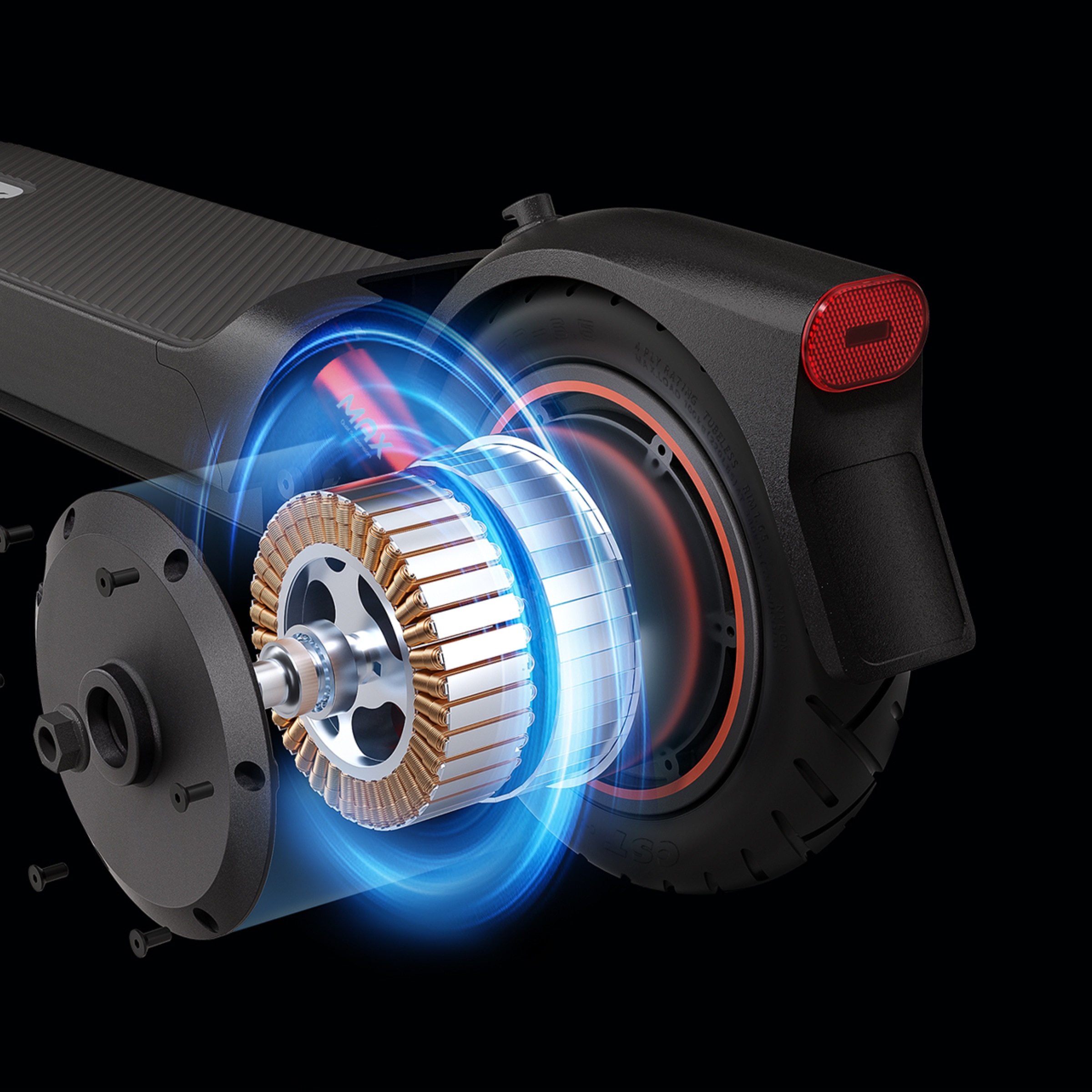 Trotinete Elétrica Electric Scooter 5 PRO Preto-6