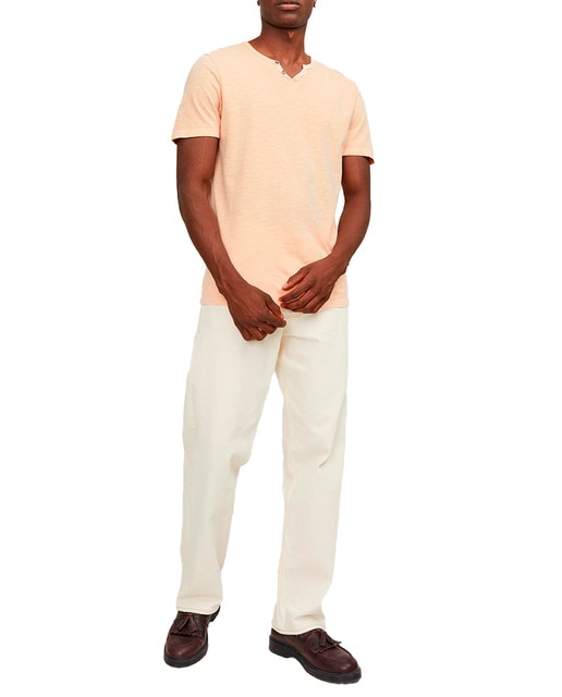 Imagen 0 de Camiseta de hombre blanca slim