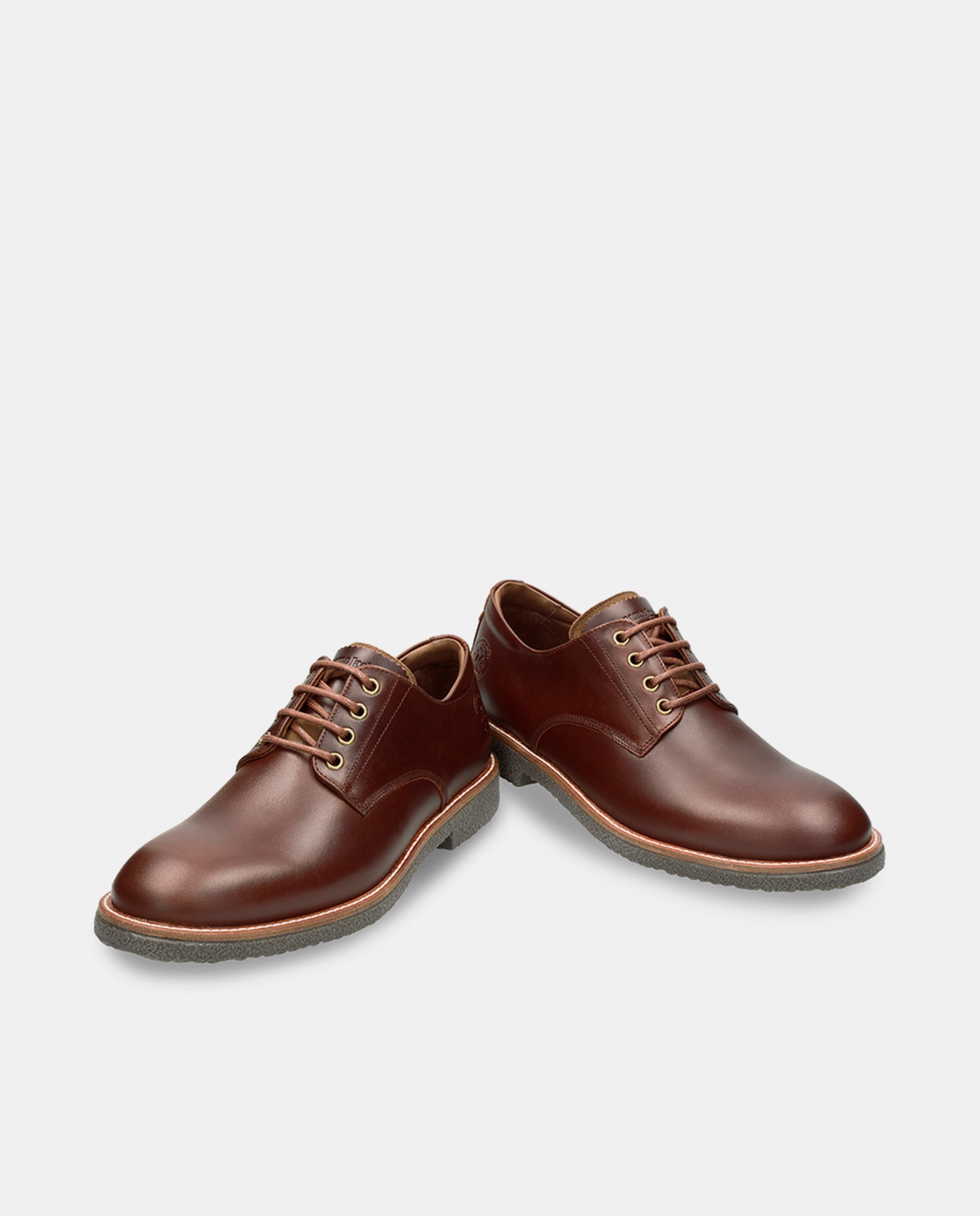 Sapatos de Atacadores em Pele com Forro em Pele Couro-2