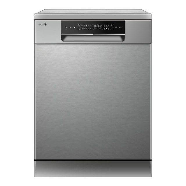 Imagem 0 de Máquina de Lavar Loiça Fagor 4LVF-637ADX de 14 Conjuntos, Bandeja para Talheres e 60 cm - Inox