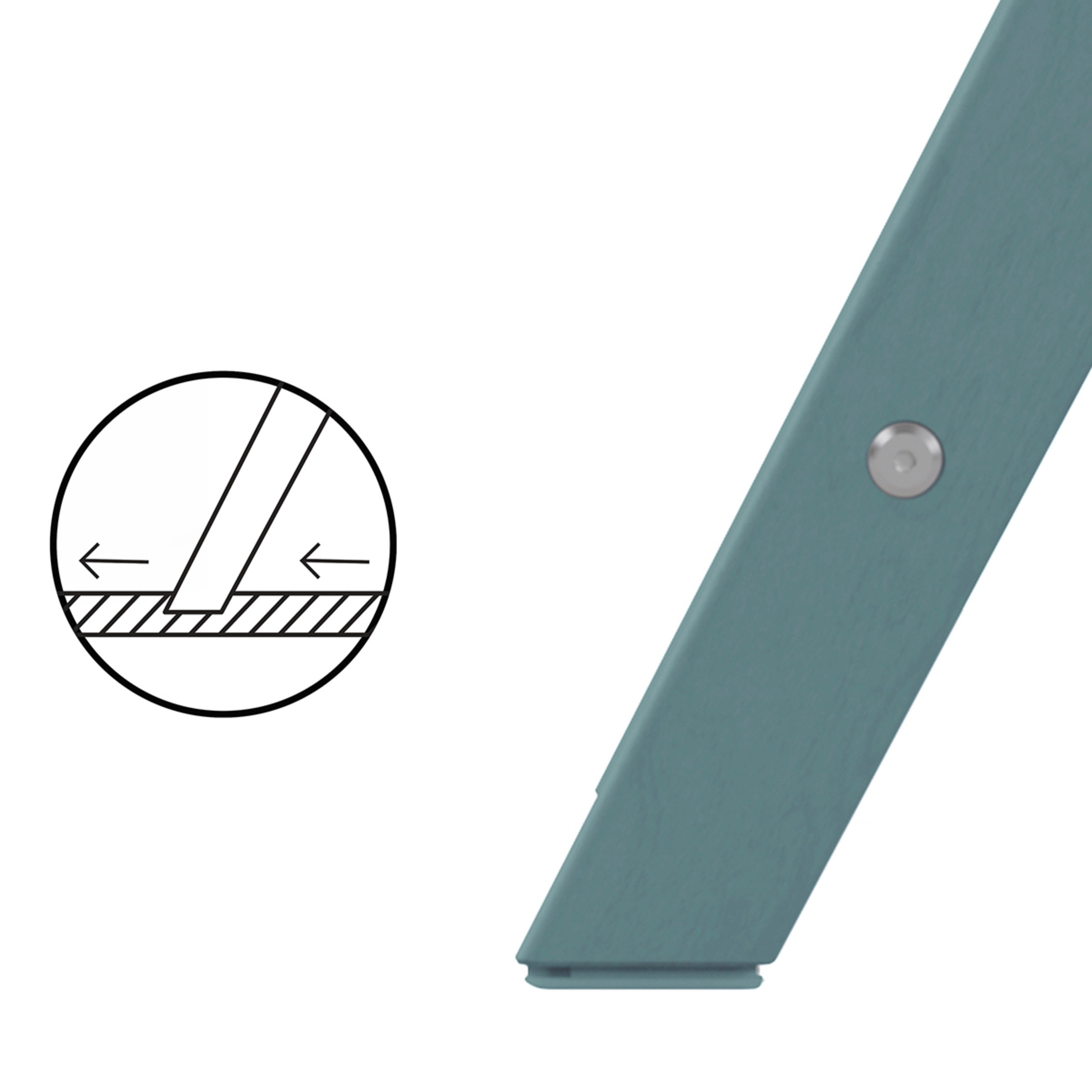Cadeira de Refeição Evolutiva Click & Fold 4 in 1 Azul-9