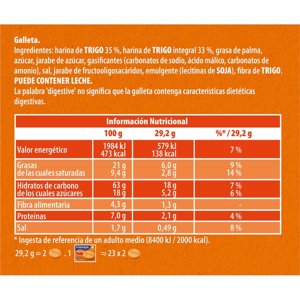 Digestive Weizenkekse Original Box 700 g