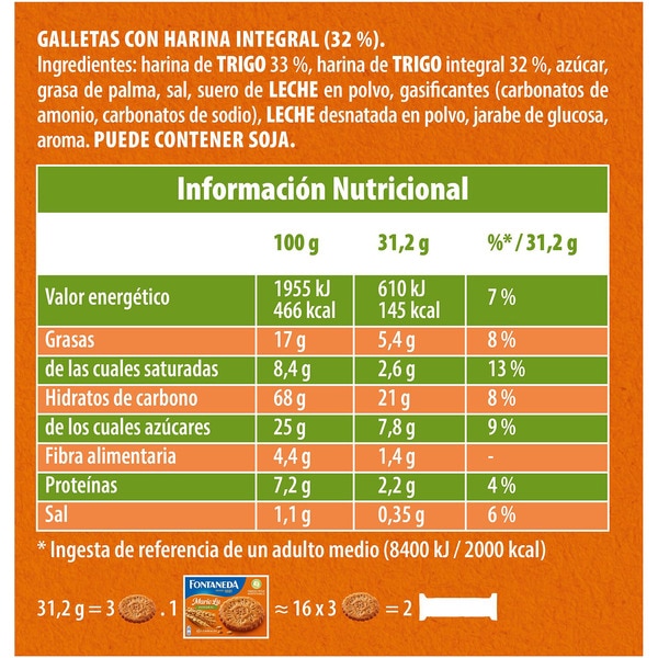 Marie Lu Vollkornkekse mit Ballaststoffen und Cerealien Box 520 g