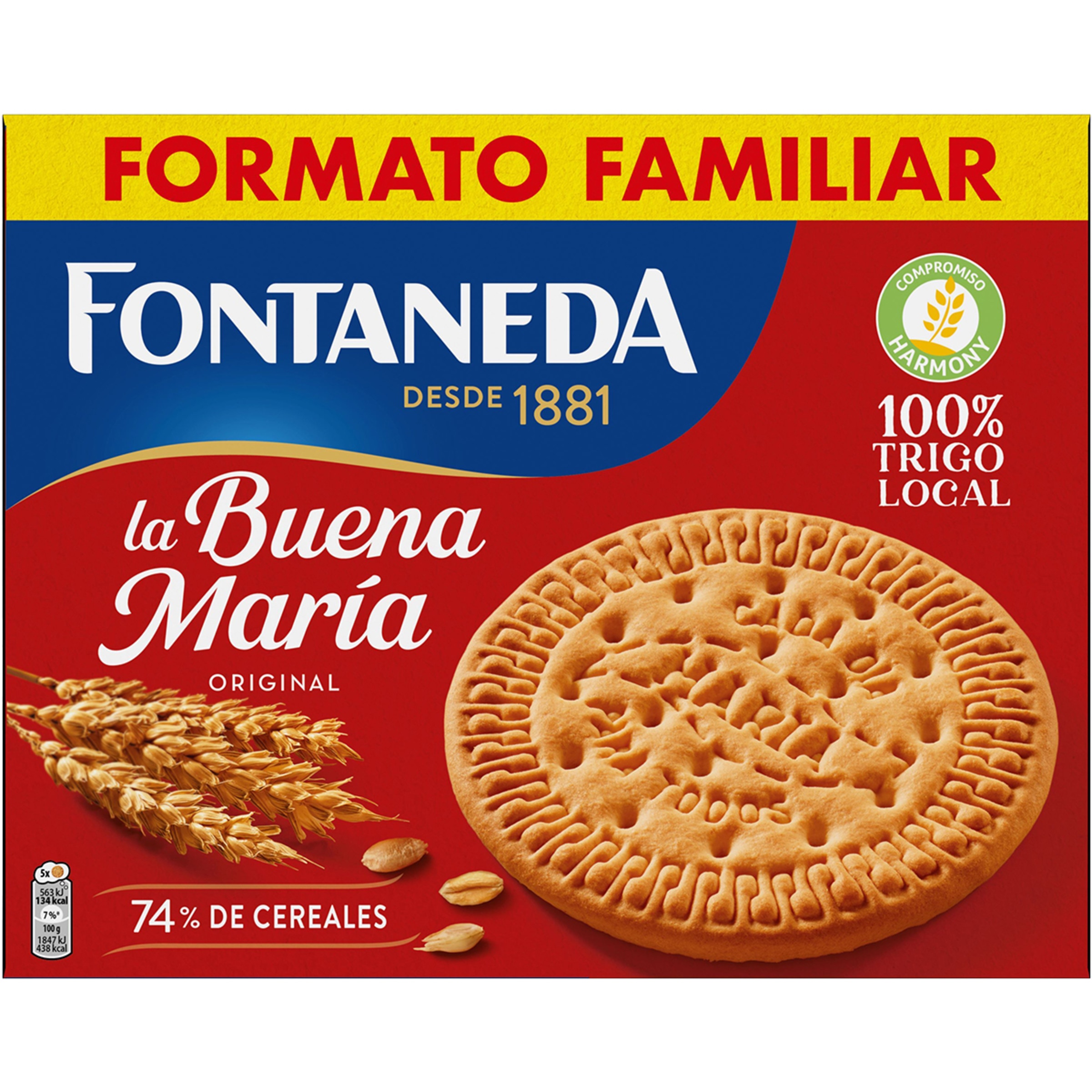 La Buena María galletas de desayuno caja 1,4 kg