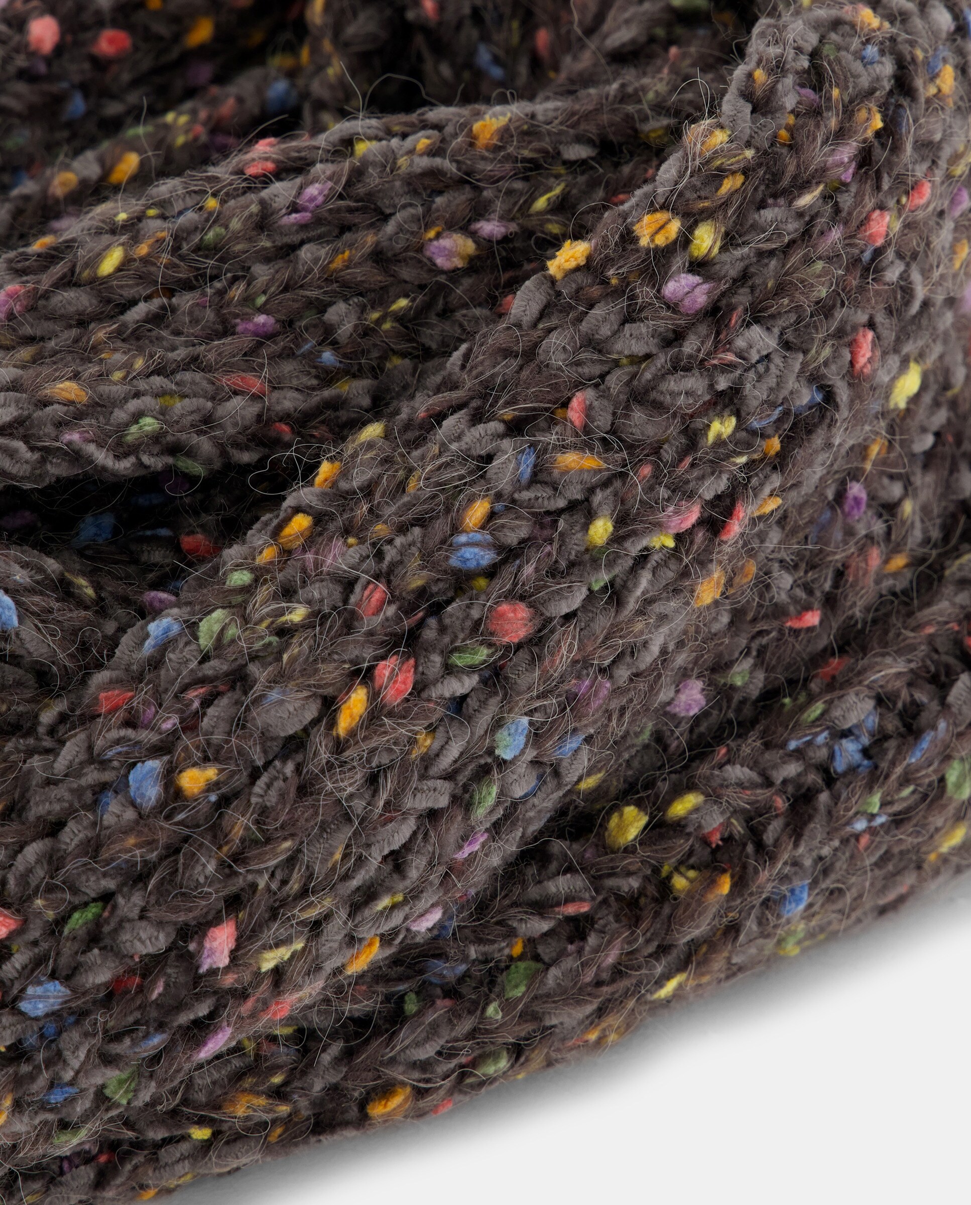 Gola de Chenille 820 Cinzento Médio-2