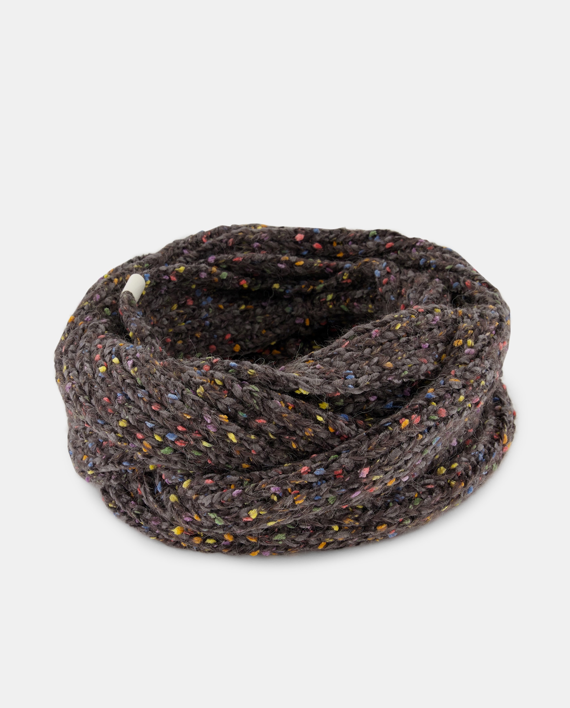 Gola de Chenille 820 Cinzento Médio-1