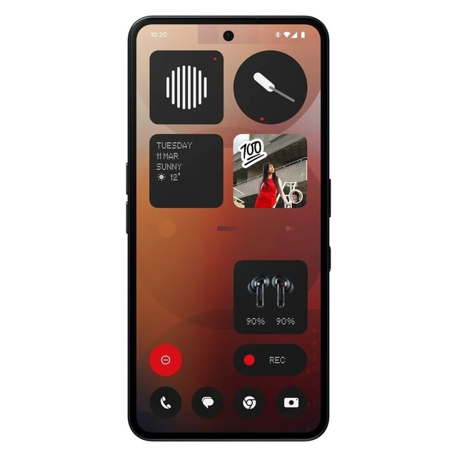 Imagem 0 de Nothing Phone (3a) Smartphone 8GB + 128GB, 6.8"