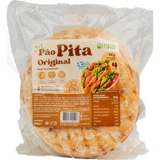 Pão Pita Gourmet embalagem 420 g - Kolios