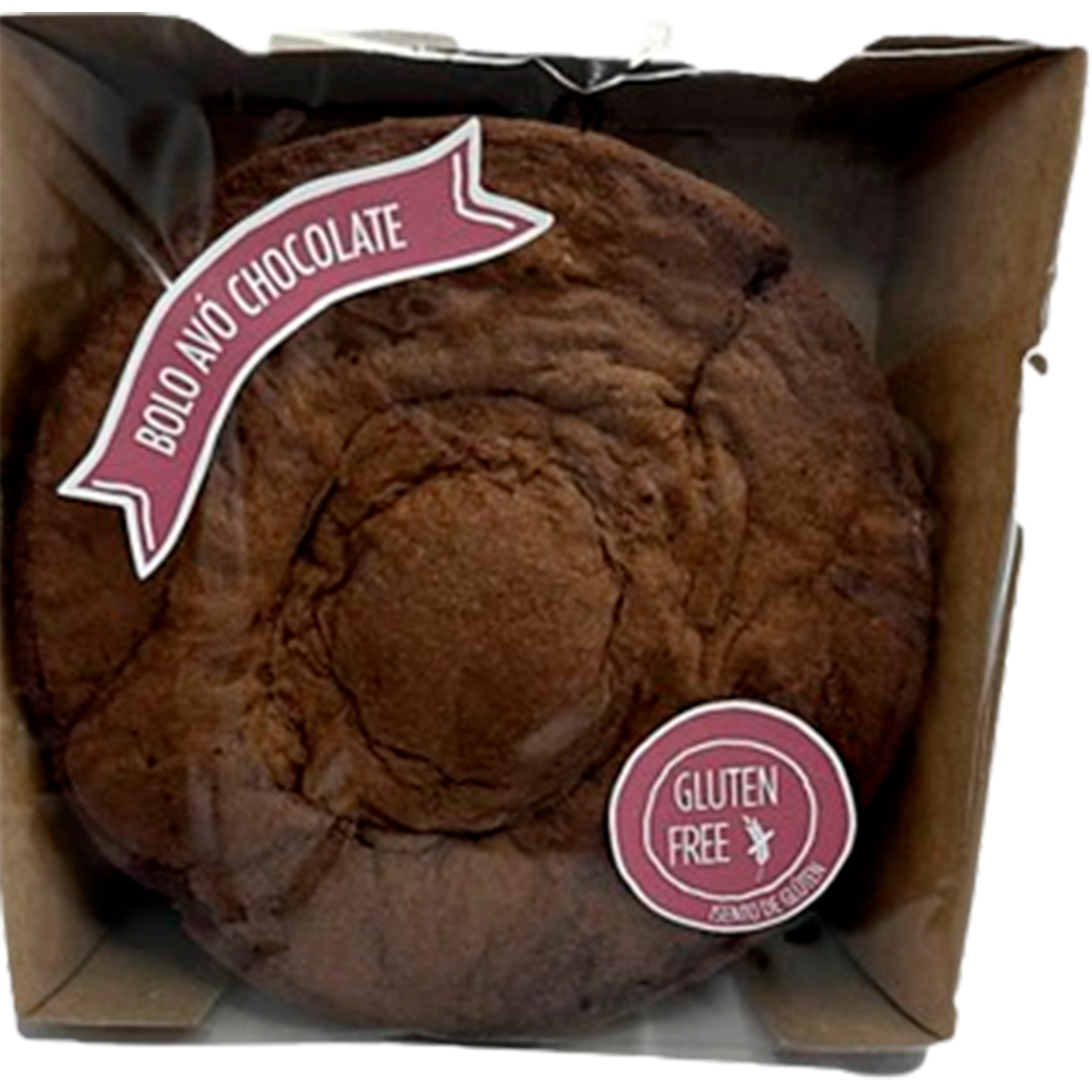 Bolo Avó de Chocolate sem Glúten embalagem 400 g