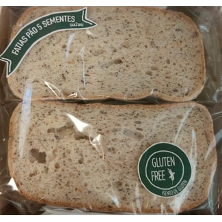 Pão Fatiado 5 Sementes sem Glúten embalagem 340 g - Museu Do Pão