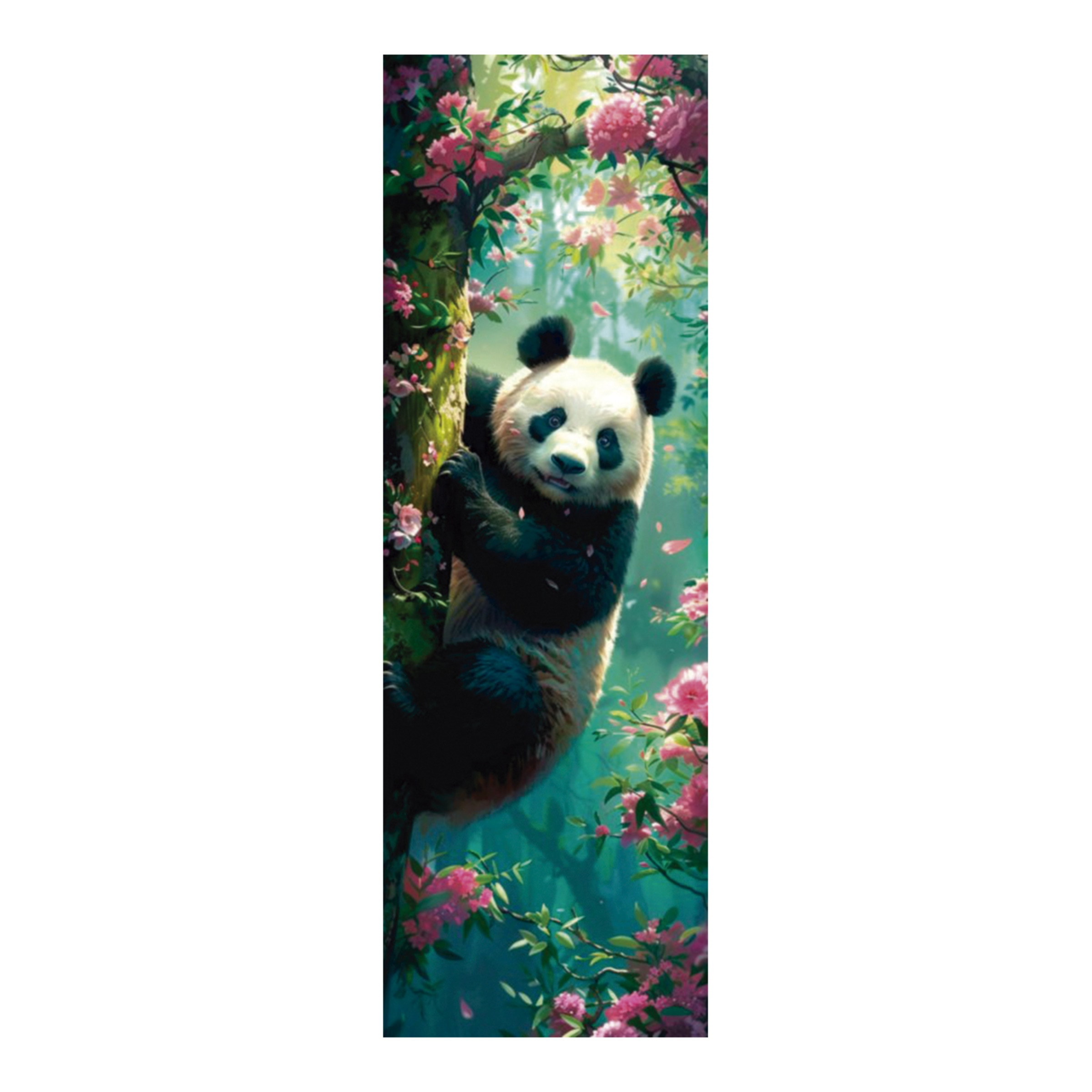 Marcapáginas 3D com Borla Panda Catwalk-669  multicor Multicolor-1