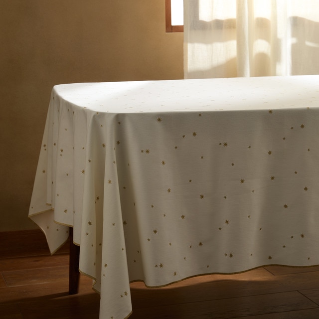 Imagem 0 de Toalha de Mesa de Algodão Estrelinhas